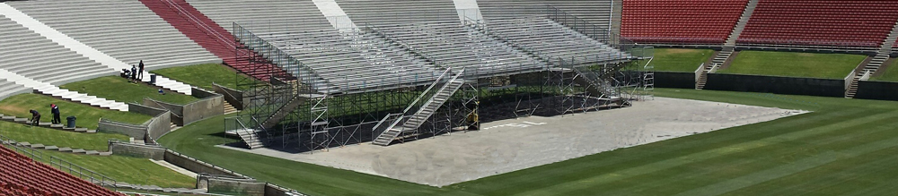 Los Angeles Coliseum End Zone Bleacher